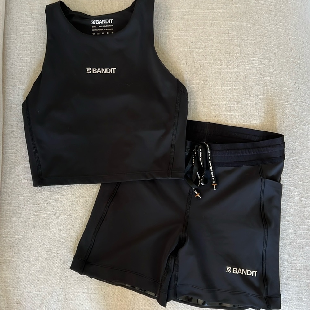 Bandit Stamina Race Crop & Compression Shorts
